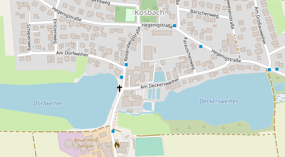 Restaurant auf Karte