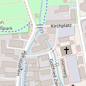 Restaurant auf Karte