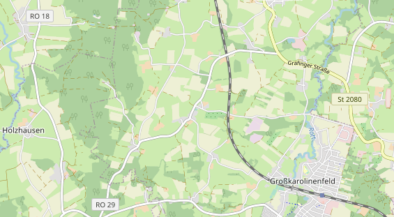 Restaurant auf Karte