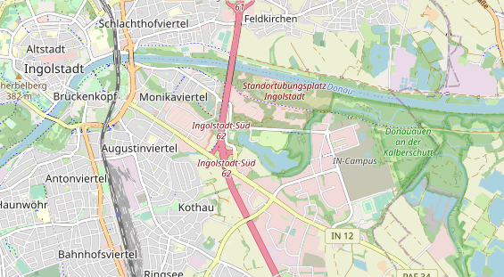 Restaurant auf Karte