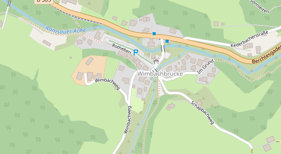 Restaurant auf Karte