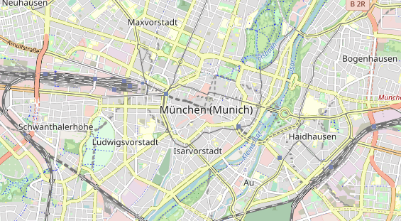 Restaurant auf Karte