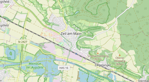 Restaurant auf Karte