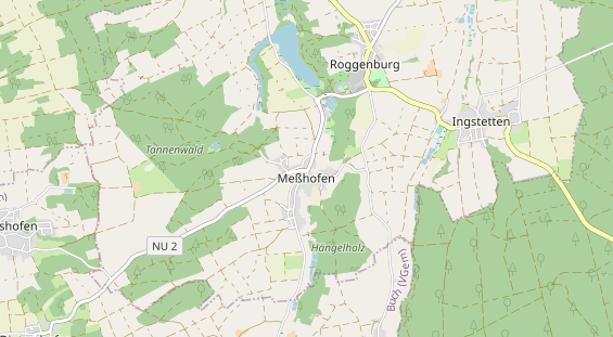 Restaurant auf Karte