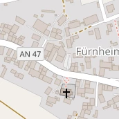 Restaurant auf Karte