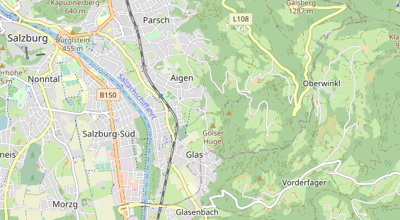 Restaurant auf Karte