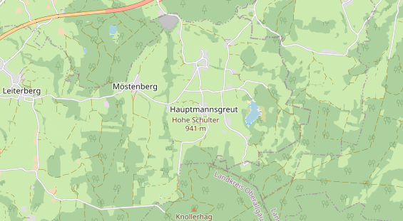 Restaurant auf Karte