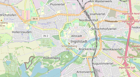 Restaurant auf Karte