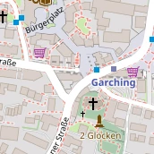 Restaurant auf Karte