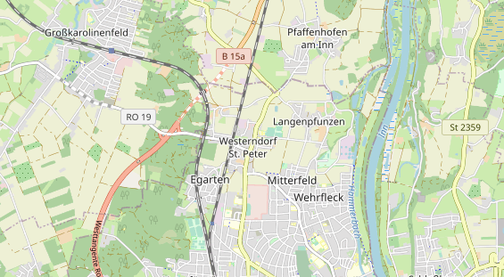 Restaurant auf Karte