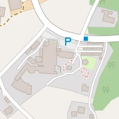 Restaurant auf Karte
