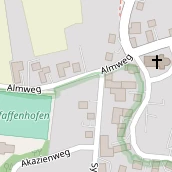 Restaurant auf Karte