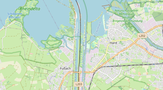 Restaurant auf Karte