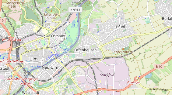 Restaurant auf Karte