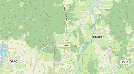 Restaurant auf Karte