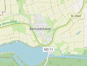 Restaurant auf Karte