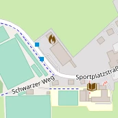 Restaurant auf Karte