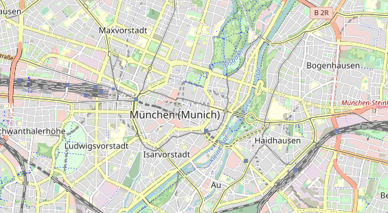 Restaurant auf Karte