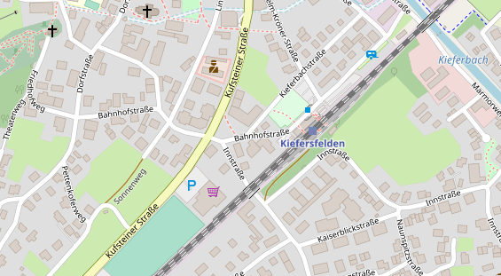 Restaurant auf Karte