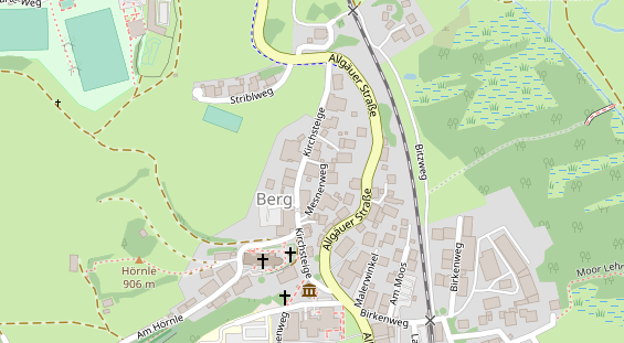 Restaurant auf Karte