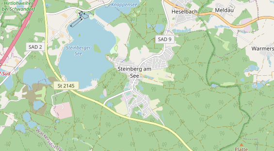 Restaurant auf Karte