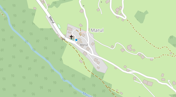 Restaurant auf Karte