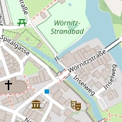Restaurant auf Karte