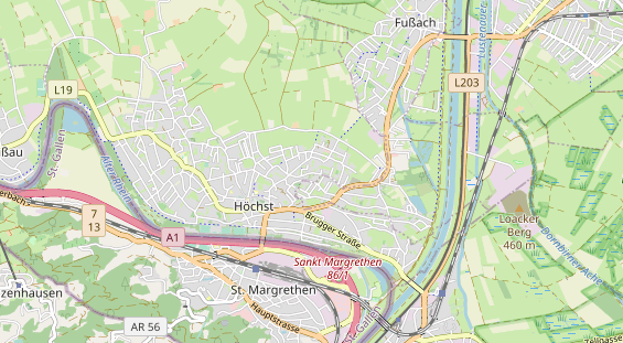 Restaurant auf Karte