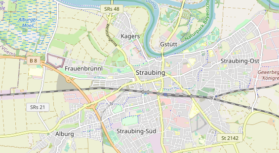 Restaurant auf Karte