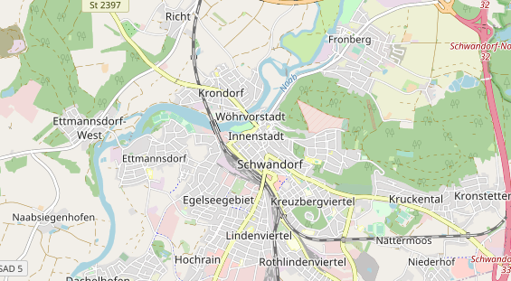 Restaurant auf Karte