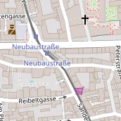 Restaurant auf Karte