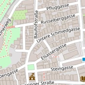 Restaurant auf Karte