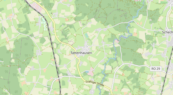 Restaurant auf Karte