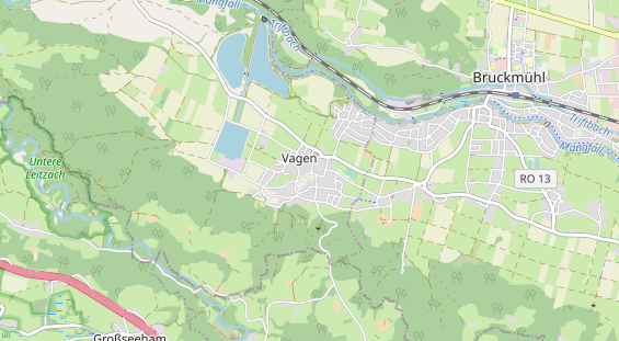 Restaurant auf Karte