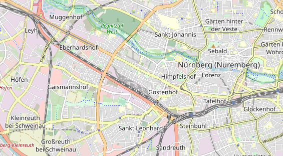 Restaurant auf Karte