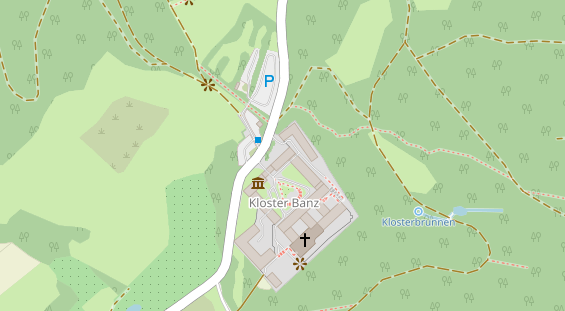 Restaurant auf Karte