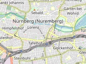 Restaurant auf Karte