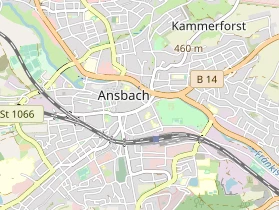 Restaurant auf Karte