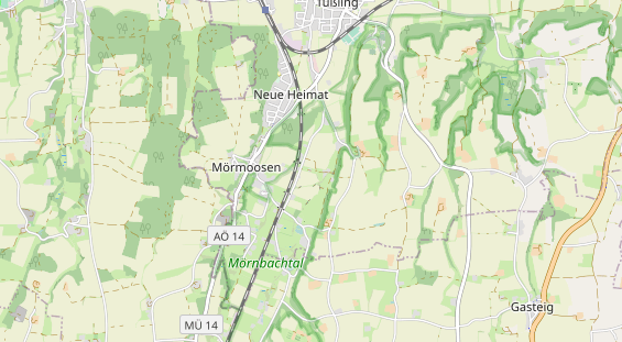 Restaurant auf Karte