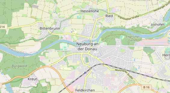 Restaurant auf Karte