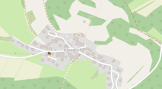 Restaurant auf Karte