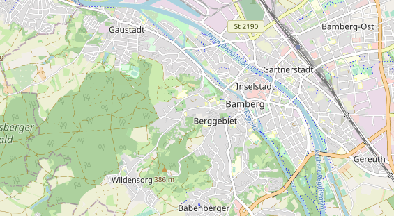 Restaurant auf Karte