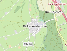 Restaurant auf Karte