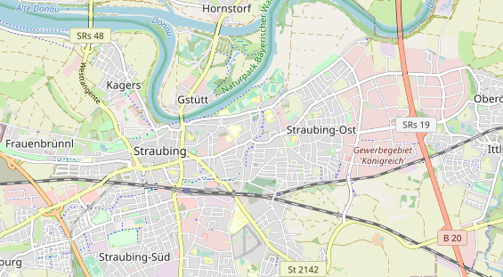 Restaurant auf Karte