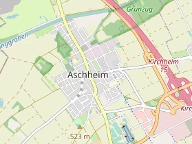 Restaurant auf Karte