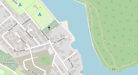 Restaurant auf Karte