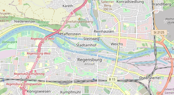 Restaurant auf Karte