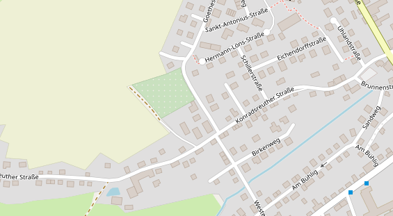 Restaurant auf Karte