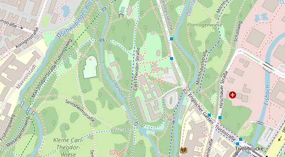 Restaurant auf Karte