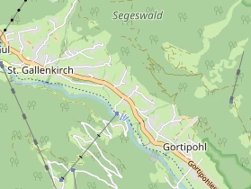 Restaurant auf Karte